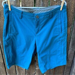 KUHL Wm’s Spire Shorts In Teal Blue Sz 10